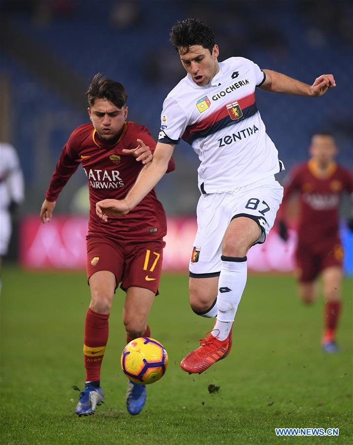 (SP)ITALY-ROME-SOCCER-SERIE A-ROMA VS GENOA