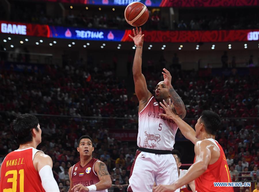(SP)CHINA-BEIJING-BASKETBALL-FIBA WORLD CUP-GROUP A-CHINA VS VENEZUELA (CN)