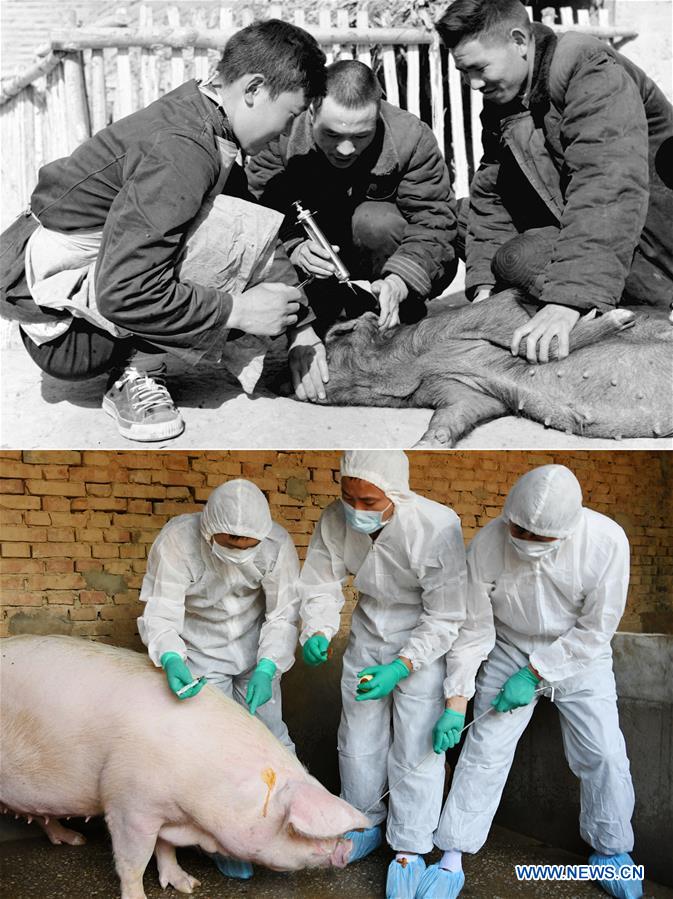 (MOMENTS FOREVER)CHINA-OCCUPATIONS-70 YEARS-DEVELOPMENT (CN)