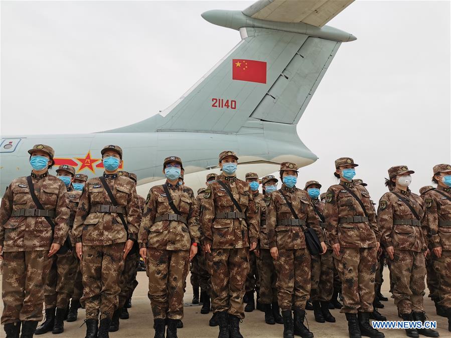CHINA-MILITARY MEDICAL STAFF-HUBEI-AID (CN)