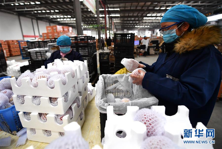 （聚焦疫情防控&middot;圖文互動）（1）&ldquo;一輛輛車出發，春暖花開的日子就不遠了&rdquo;&mdash;&mdash;西北電商大縣陜西省武功縣復工見聞