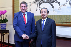 馬凱會見比利時副首相讓&middot;讓邦