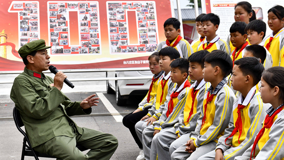 山東臺兒莊：村里來了&ldquo;學黨史惠民&rdquo;小分隊